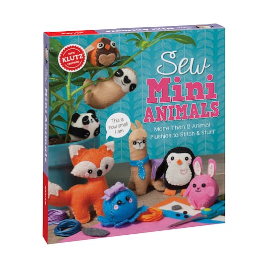 Sew Mini Animals By Klutz | 9" x 8" x 1.625" | Michaels®